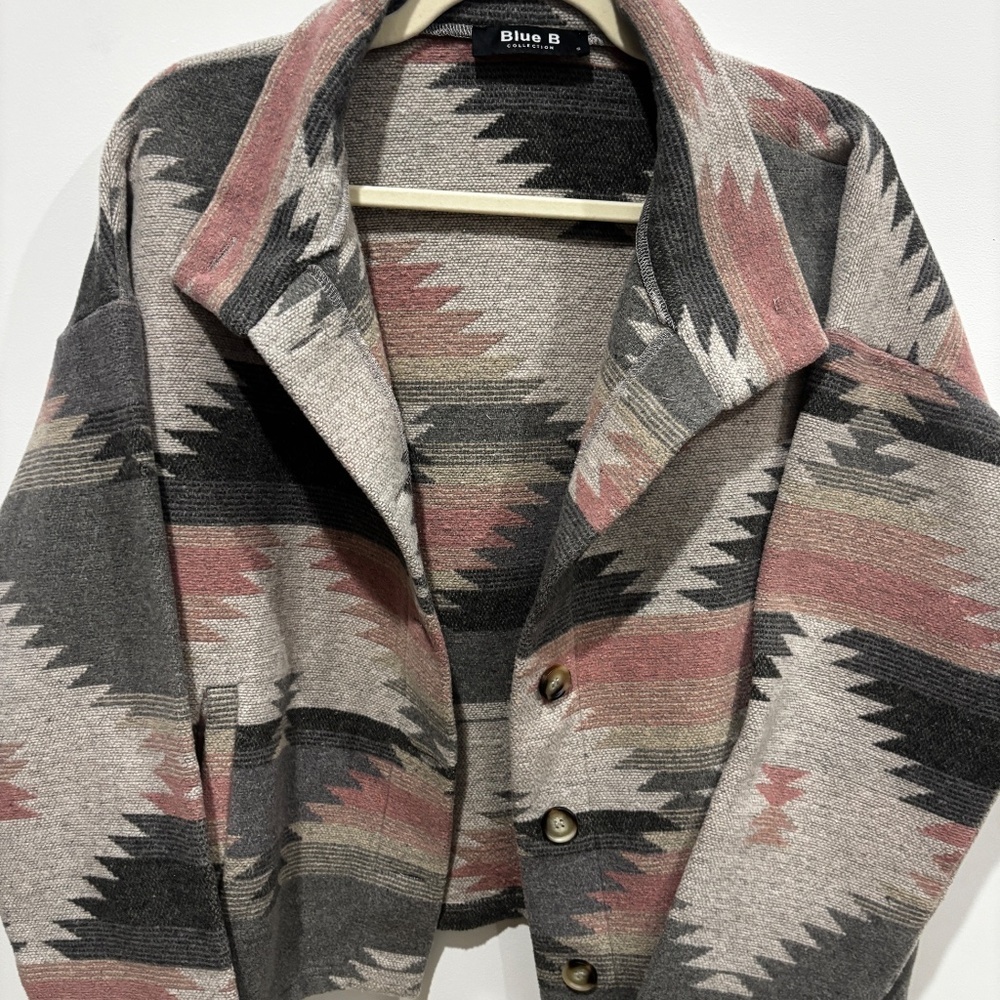 Blue B Collection Dutton Aztec Jacket | Size Small | Perfect Condition 🤎 - Picture 2 of 4